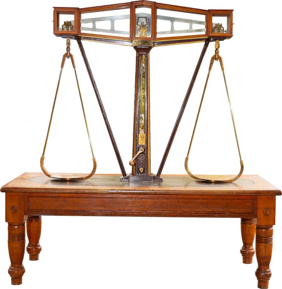 The Carson City (Nev.) Branch Mint Troemmer special bullion balance scale used from 1870-1893, is the most important numismatic artifact to surface in decades (est. $25,000-$50,000).