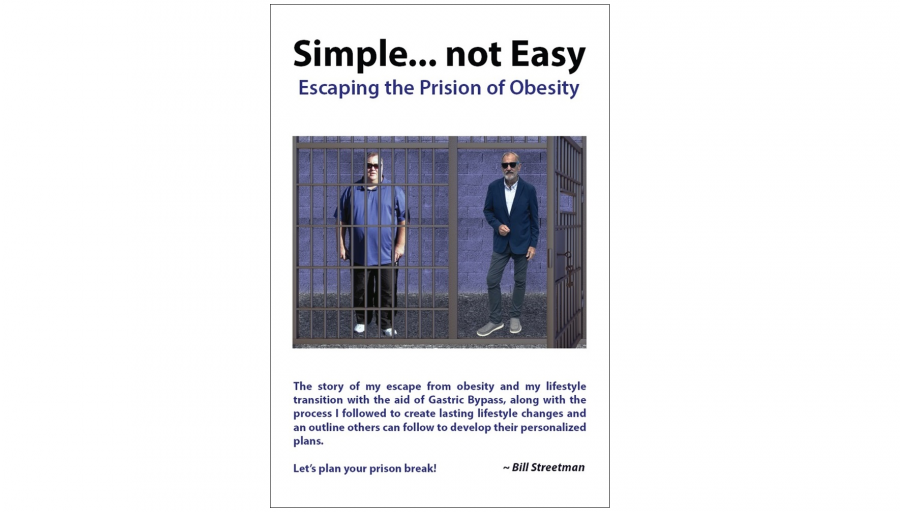 An image of the cover of the new book: Simple, not Easy by Bill Streetman