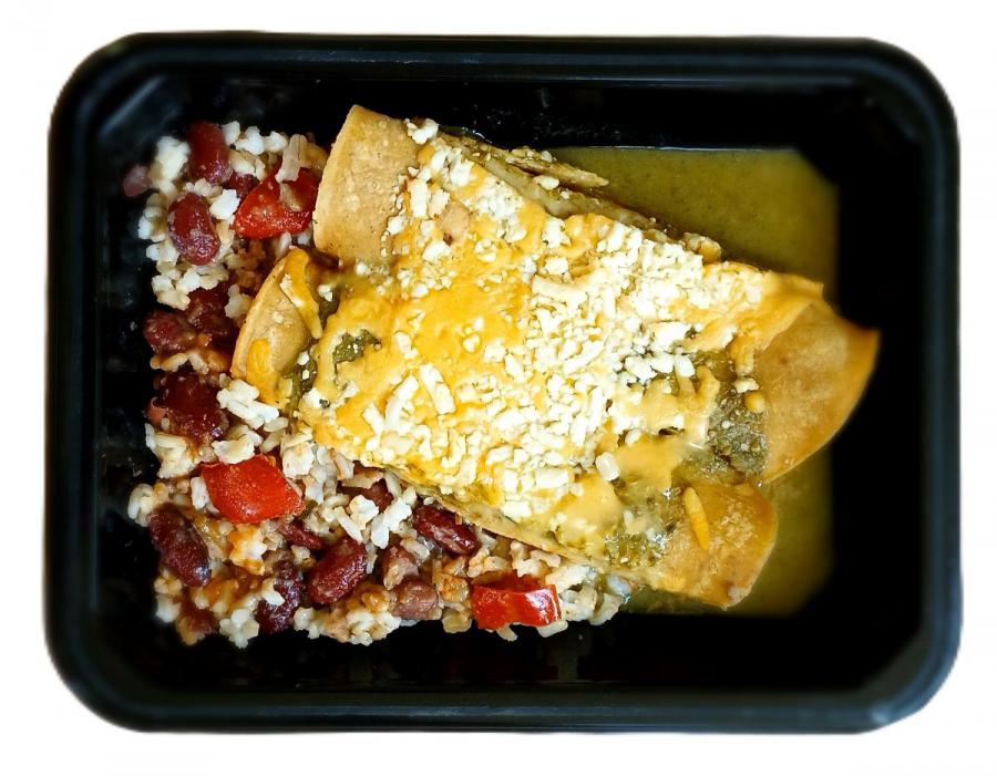 Demeter's Pantry Vegetable Enchiladas