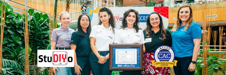 Five women standing side by side, receiving the CAC frame