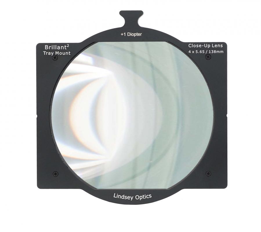 The New Lindsey Optics ONE SLOT +1 Tray Mount Diopter