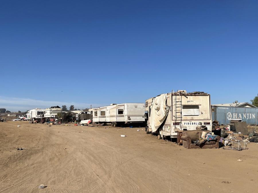 CAM recently completed an emergency cleanup of a large-scale homeless encampment