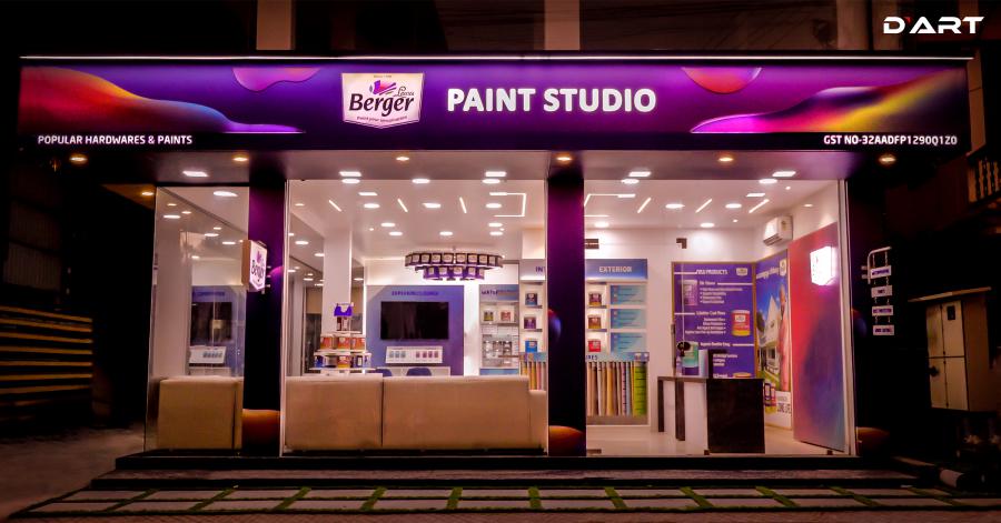 D'Art Executed An Immersive Brand Experience Project For Berger Paints!