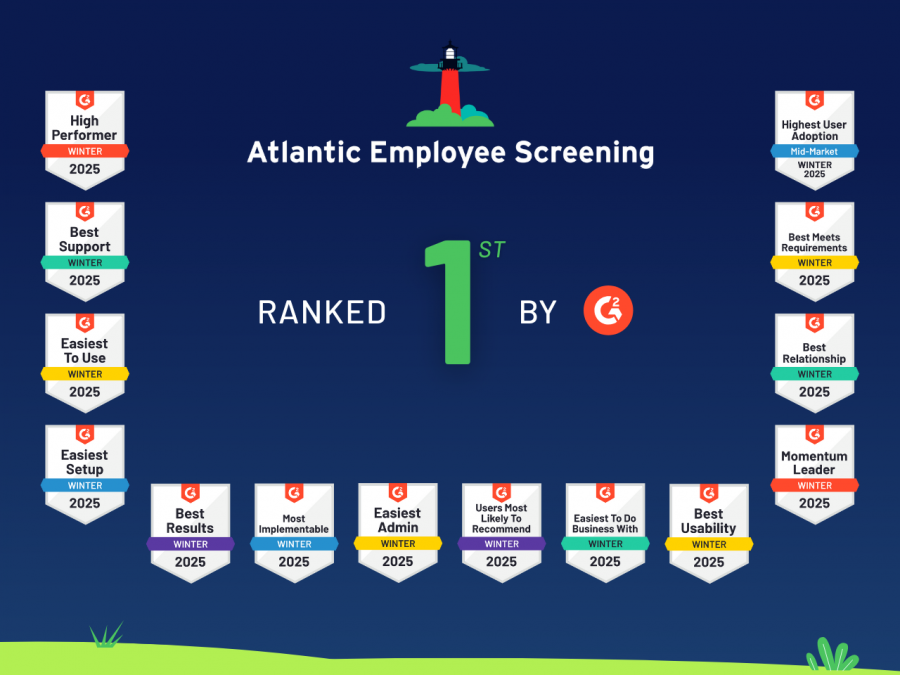 Atlantic Employee Screening Ranked No 1 by G2