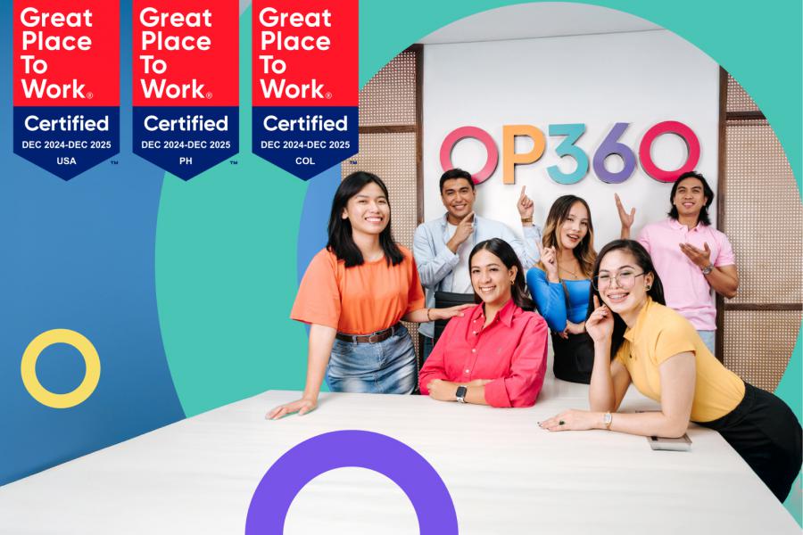 OP360 receives GPTW Certification in all three countries.