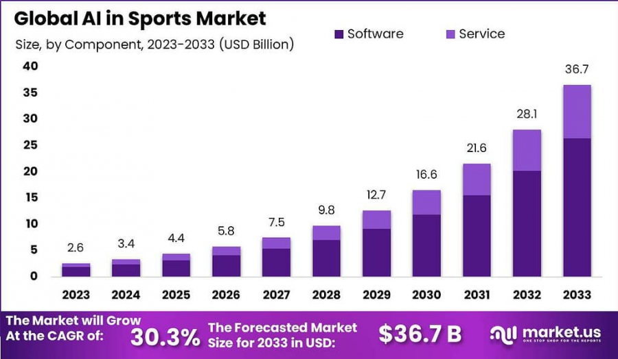 AI in Sports Market Size