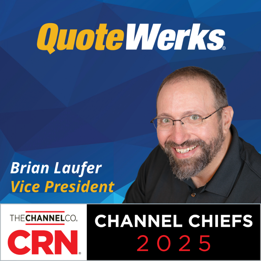 Brian Laufer 2025 Channel Chief QuoteWerks