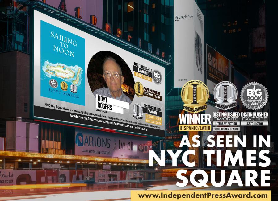 Hoyt Rogers' "Sailing to Noon" to be featured in NYC Times Square