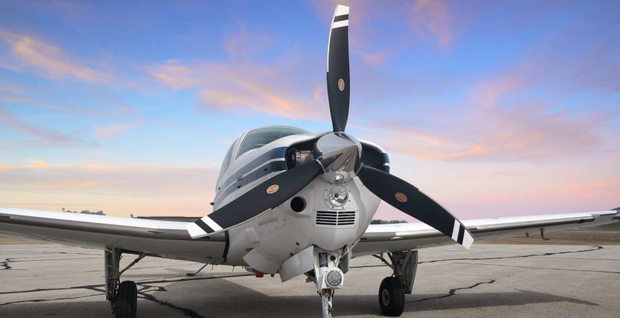 Beechcraft Bonanza with Hartzell Navigator Composite Propeller