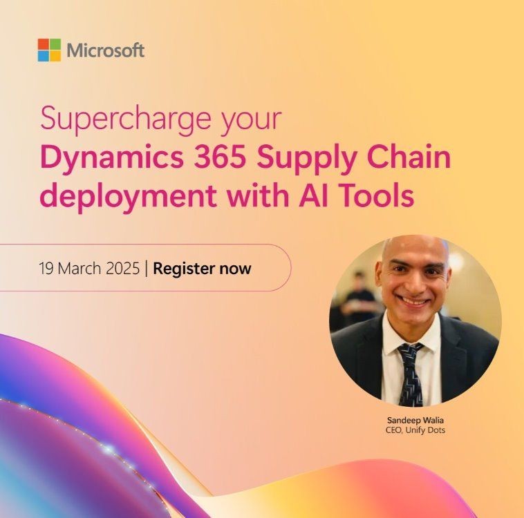 AI in Supply Chain: Microsoft Dynamics 365 Innovations Featured at Webinar