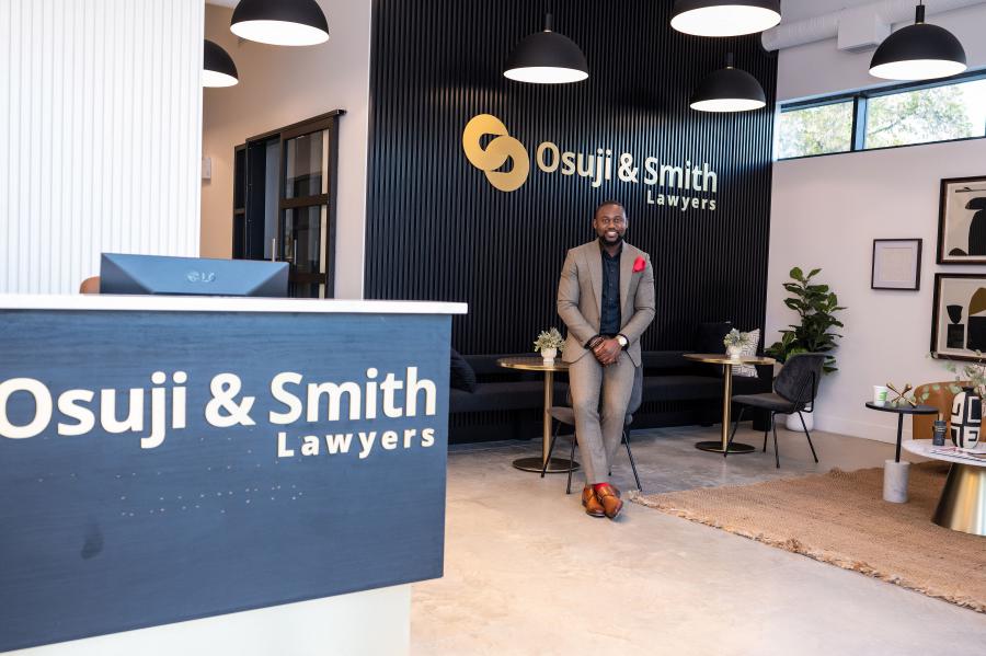 Charles Osuji, the Owner and Managing Partner of Osuji & Smith Lawyers