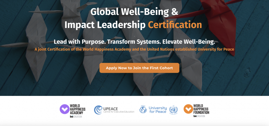 Global Well-Being and Impact Leadership Certification