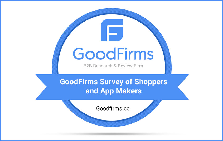GoodFirms Survey of Shoppers and App Makers