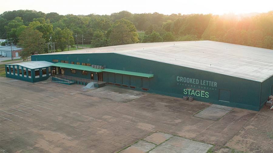 Crooked Letter Picture Company's new Sandbox Stages are located on 6 acres at the foot of the Natchez Trace, with 12,00 square feet of office space, and 2 stages, (one at 75,000 square feet and the other at 15,000 square feet.)