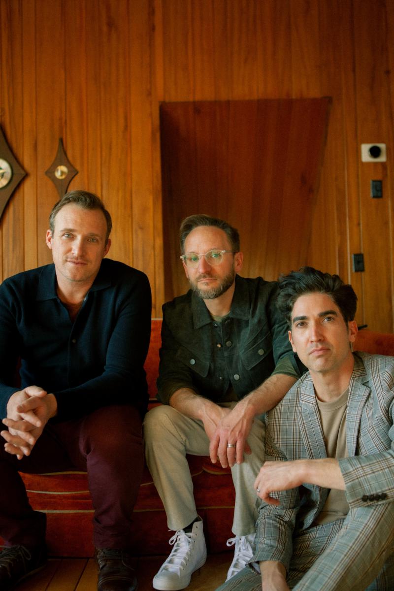 Sanctus Real members Dustin Lolli, Mark Graalman and Chris Rohman.
