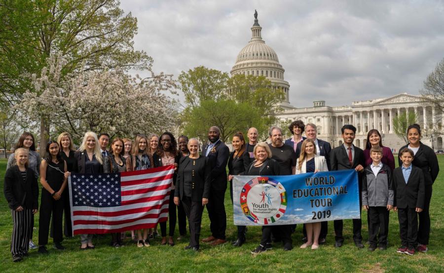 Youth advocates from across America attended the U.S. National Youth for Human Rights Conference on Capitol Hill, which was a part of this year’s Youth for Human Rights World Educational Tour