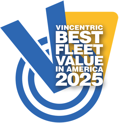The 20th annual Vincentric Best Fleet Value in America™ Awards were announced today, with Ford, Toyota, and Stellantis all tying with four winning models each 2025 Vincentric Best Fleet Value in America Awards Logo