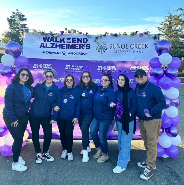 Concord Campus Participates in the Alzheimer's Walk in 2024