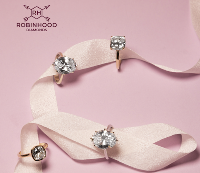 RobinHood Diamonds announced today its comprehensive selection of lab-grown diamonds in all cuts and sizes, disrupting the traditional jewelry industry with a focus on affordability, transparency and personalized service