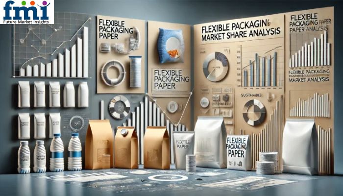 The global flexible packaging paper market share analysis is set to experience steady growth, projected to reach over ๐๐๐ ๐๐ Flexible Packaging Paper Market Share Analysis