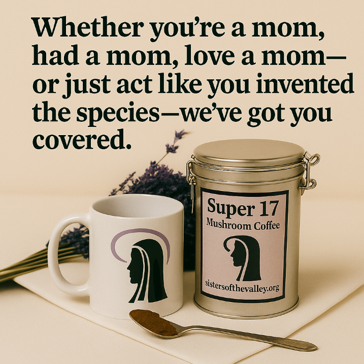a poster announcing the mother's day sale