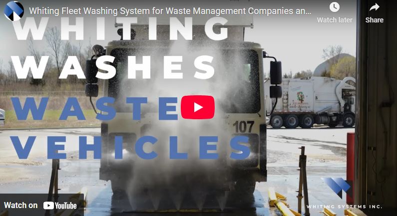 Whiting Systems Unveils New Waste Industry Wash Programs at Waste Expo Booth 4312 Whiting Systems Washes Waste Expo