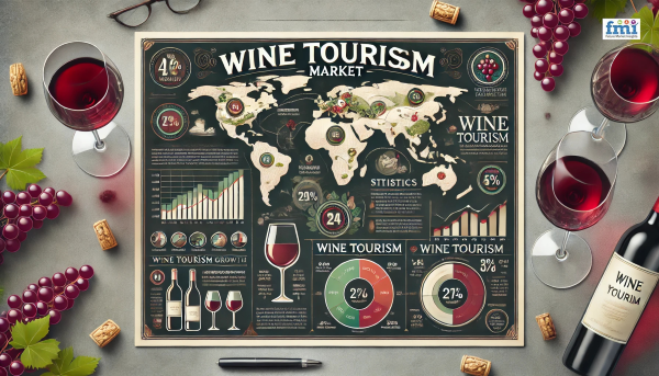 The global wine tourism market is on track for significant expansion, projected to grow from USD 108
