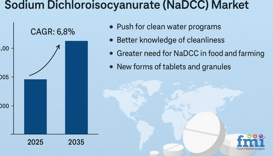 Sodium Dichloroisocyanurate (NaDCC) Market