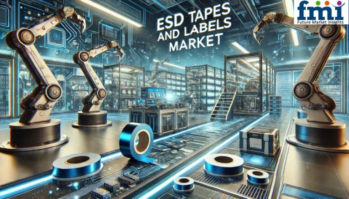 The global sales of ESD tapes and labels are projected to reach USD 2,738 ESD Tapes and Labels Market