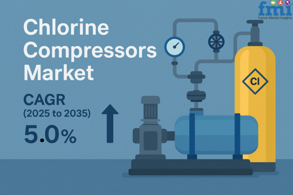 The chlorine compressors market is projected to reach a valuation of USD 125 Chlorine Compressors Market