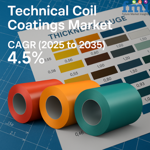 The technical coil coatings market is projected to grow steadily from USD 11,889 Technical Coil Coatings Market