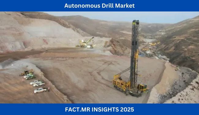 According to Fact.MR, a market research and competitive intelligence provider, the autonomous drill market was valued at USD 1,190 million in 2024 and is expected to grow at a CAGR of 9 Autonomous Drill Market