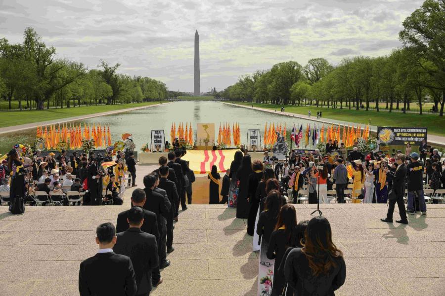 At Lincoln Memorial