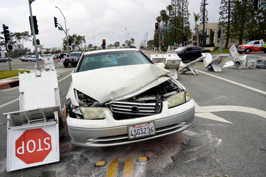 Vehicle Halted by Archer Barriers
