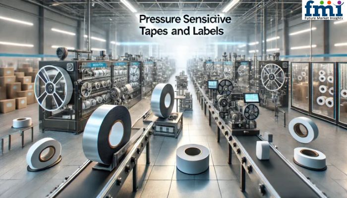The global pressure sensitive tapes and labels market is poised for substantial growth, with its estimated value reaching USD 45,620 Pressure Sensitive Tapes and Labels Market