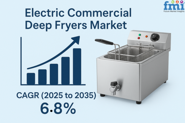 The electric commercial deep fryers market is expected to grow steadily from USD 1 Electric Commercial Deep Fryers Market