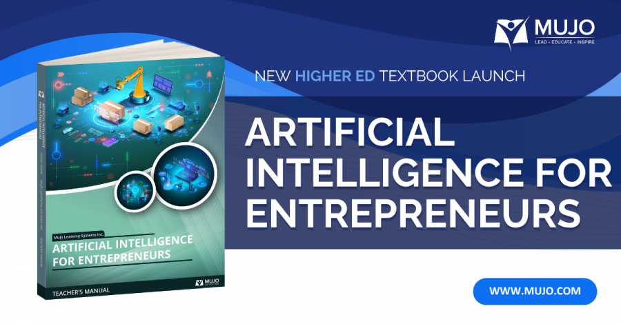 Mujo's Artificial Intelligence For Entrepreneurs Textbook cover
