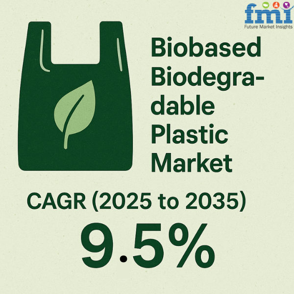 The biobased biodegradable plastics market is poised for significant growth, with its value projected to surge from USD 6 Biobased Biodegradable Plastic Market