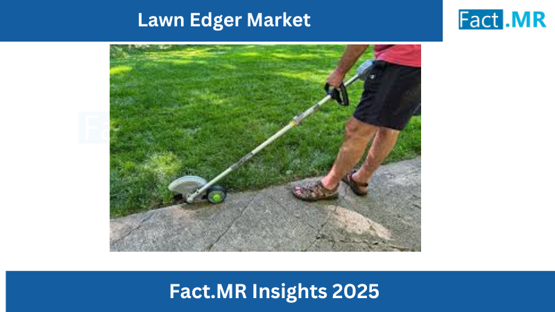 According to Fact.MR, a market research and competitive intelligence provider, the lawn edger market was valued at USD 1,033 Million in 2024 and is expected to grow at a CAGR of 6 Lawn Edger Market