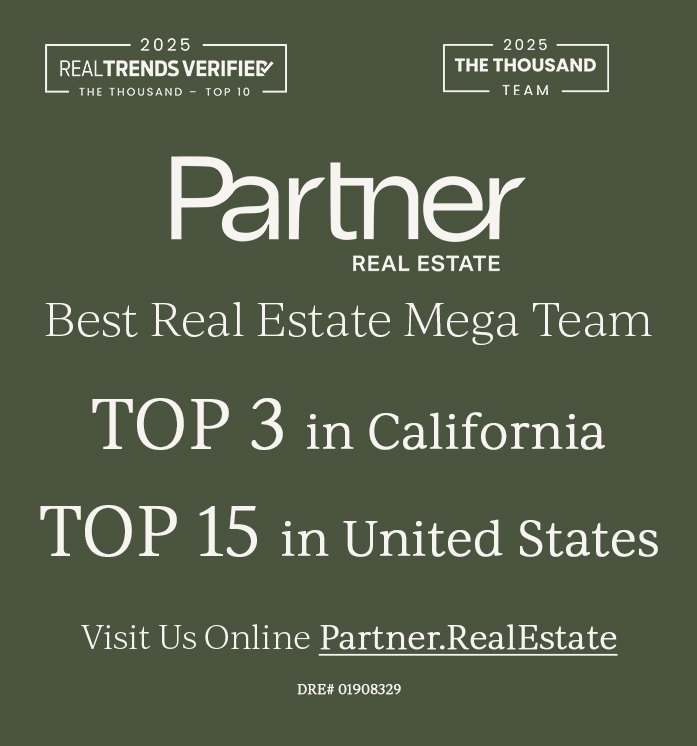 The 2025 RealTrends Verified Rankings are officially live—and Partner Real Estate has earned top accolades as one of the most productive and fastest-growing real estate teams in the country