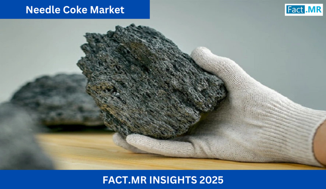 According to Fact.MR, the global needle coke market is expected to grow at a steady CAGR of 3 Needle Coke Market