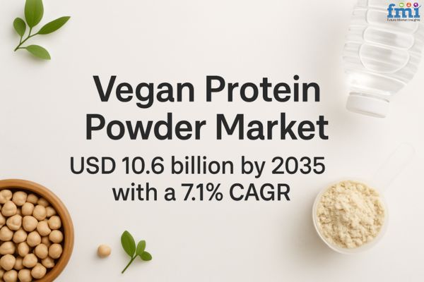 The global vegan protein powder market is witnessing unprecedented growth, with projections estimating a rise from USD 5