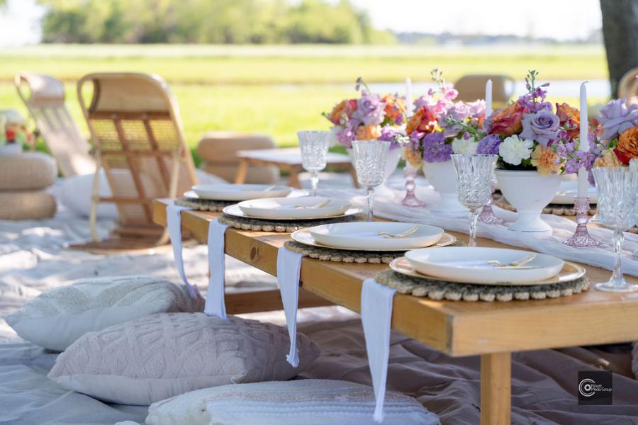 Southern Charm picnic co., luxury picnic, gulf coast, A Noble Foundation