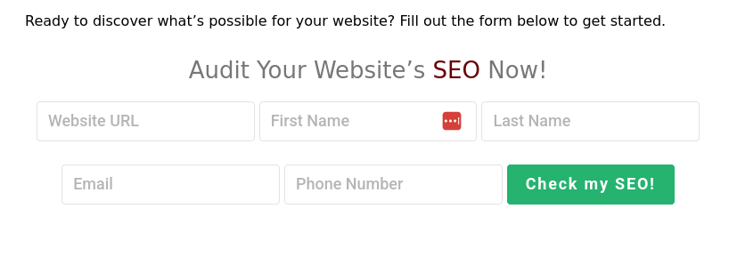 Websnoogie, LLC, a leading provider of web design and SEO services, today announced the launch of their groundbreaking free SEO audit application that delivers instant, comprehensive website analysis to businesses seeking to improve their search engine rankings Check your SEO for FREE Instantly