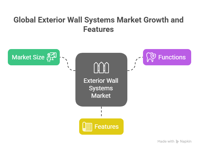 According to a new report published by Allied Market Research, titled, “𝐄𝐱𝐭𝐞𝐫𝐢𝐨𝐫 𝐖𝐚𝐥𝐥 𝐒𝐲𝐬𝐭𝐞𝐦𝐬 𝐌𝐚𝐫𝐤𝐞𝐭 by Material, Type, and End User: Global Opportunity Analysis and Industry Forecast, 2021–2030,” the global exterior wall systems market size was $125