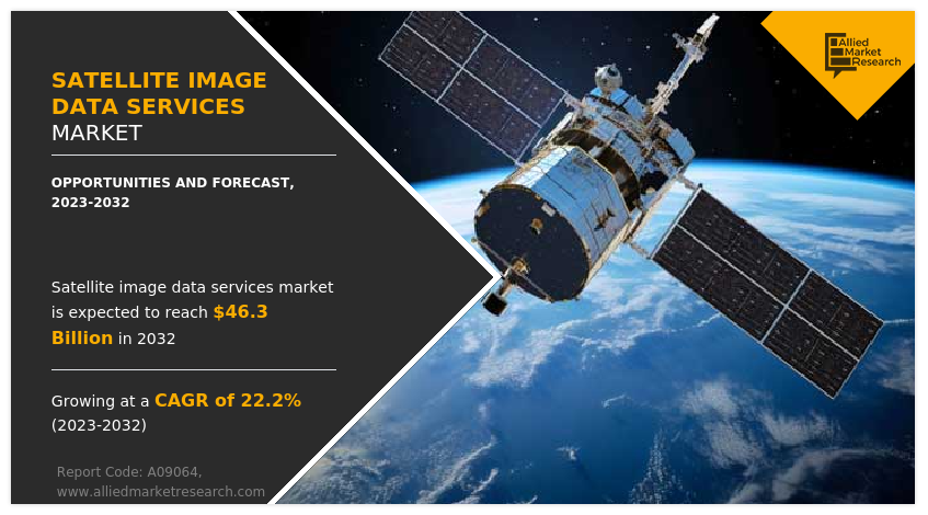 Satellite image data services market size was valued at $6