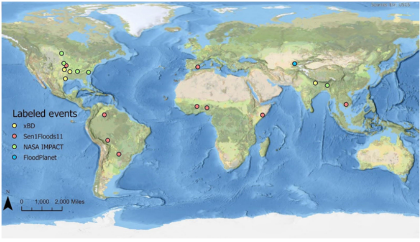 A new high-resolution flood dataset, FloodPlanet, is enhancing satellite-based flood monitoring through more accurate training of deep learning models