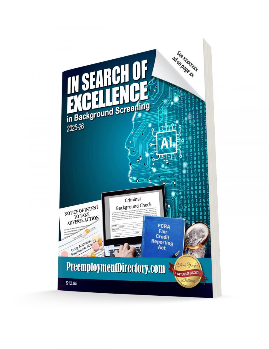 In Search of Excellence in Background Screening Resource Guide