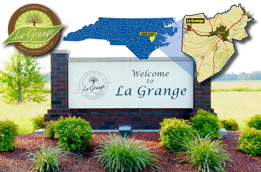 Town of La Grange, North Carolina, Population 2,800.