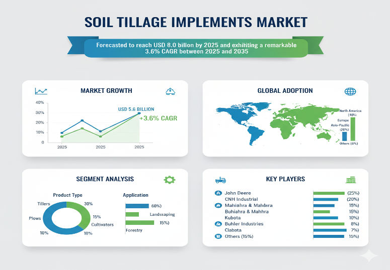 In 2025, the Soil Tillage Implements Market is expected to be worth USD 5 Soil Tillage Implements Market